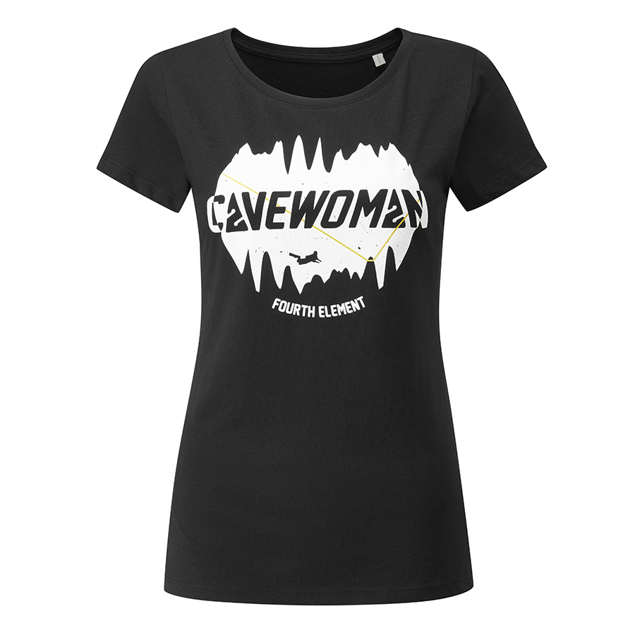 CaveWoman T-Shirt schwarz