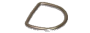 D-Ring standard 50 mm Edelstahl gekröpft