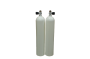 Alu Flasche 40cuft / 5,8 Liter weiss